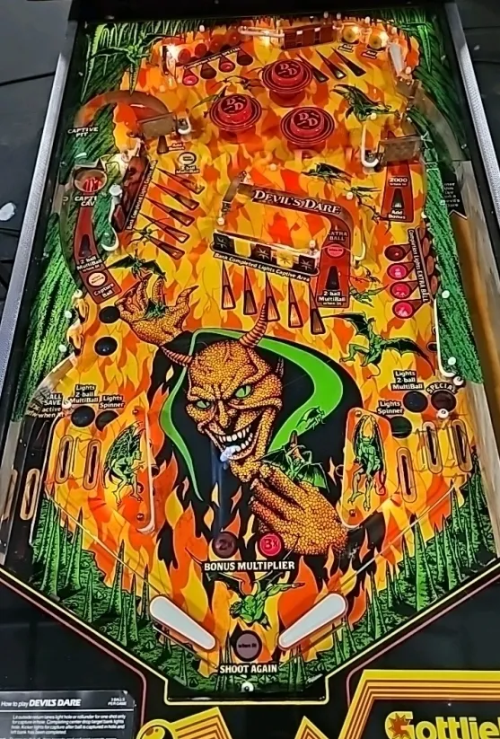 Devil's Dare, Spielfeld