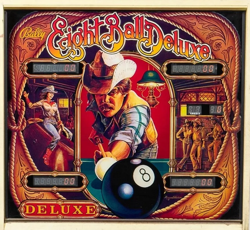 Eight Ball De Luxe, Backglas