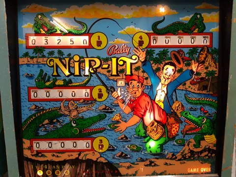 Nip-It, Backglas